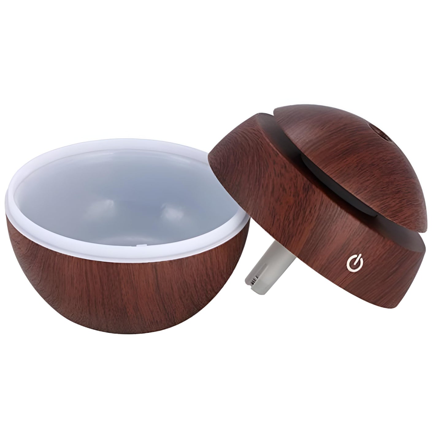 Difusor de Aromas con Luz LED – Diseño Redondo y Elegante